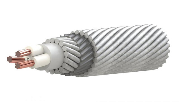 Cable with inter-fill filling geophysical production of NPC Galva